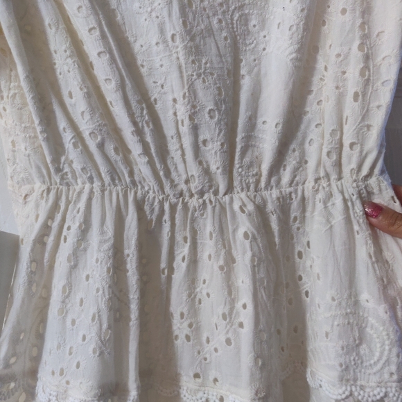 ✨SOLD✨Orange Creek eyelet dress - Picture 6 of 11